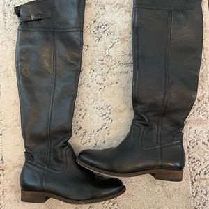 Franco Sarto to-the-knee leather boots